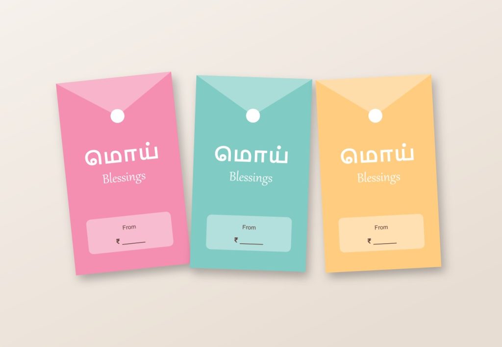 Modern pastel moi cover designs in a set